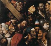 BOSCH, Hieronymus Christ Carrying the Cross oil painting artist